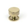 Aged Brass Kelso Cabinet Knob - 38mm (Plain)