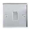 Eurolite Enhance Decorative 1 Gang Switch Polished Chrome