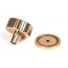 Polished Bronze Judd Cabinet Knob - 38mm (Plain)