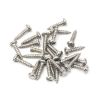 Stainless Steel 4x½" Round Head Screws (25)