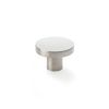 Alexander & Wilks - Hanover Plain Cupboard Knob - Satin Nickel - Knob 38mm