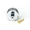 Polished Chrome Brompton Cabinet Knob - 32mm (No rose)