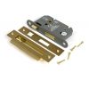 Satin Brass 2½" Heavy Duty Bathroom Mortice Lock