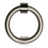 Heritage Brass Ring Knocker Satin Nickel finish