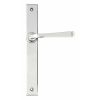 Polished Chrome Avon Slimline Lever Latch Set