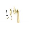 Polished Brass Night-Vent Locking Newbury Fastener (Steel Window)