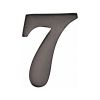 Heritage Brass Numeral 7 Self Adhesive 51mm (2") Matt Bronze finish