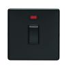 Eurolite Concealed 3mm 20Amp Switch with Neon Indicator Matt Black