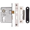 Euro Sash Lock 3" PC-PN Finish