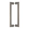 Heritage Brass Back to Back Door Pull Handle Apollo Design 307mm Satin Nickel Finish