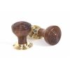 Rosewood Ringed Mortice/Rim Knob Set