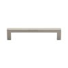 Heritage Brass Cabinet Pull City Design 128mm CTC Satin Nickel Finish