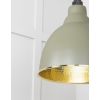 Hammered Brass Brindley Pendant in Tump