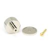 Polished Nickel Judd Cabinet Knob - 32mm (Plain)