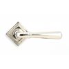 Polished Nickel Newbury Lever on Rose Set (Square) - U