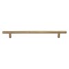 Heritage Brass Cabinet Pull Bar Design 203mm CTC Satin Brass Finish