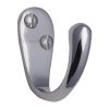 Heritage Brass Single Robe Hook Polished Chrome finish