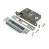 Polished Chrome 3" Heavy Duty Bathroom Mortice Lock