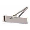 Rutland TS.5206 Door Closer DABC c/w Semi-Radius Cover, Flatbar Armset, Polished Nickel Plate