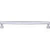 Heritage Brass Cabinet Pull Deco Design 254mm CTC Polished Chrome Finish