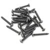 Pewter 10x1Â½" Round Head Screws (25)