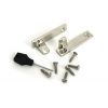 Polished Nickel Night-Vent Locking Art Deco Fastener