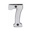 Heritage Brass Numeral 7 Face Fix 76mm (3") Polished Chrome finish