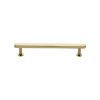 Heritage Brass Cabinet Pull Hexagon Design with 16mm Rose 128mm CTC Polished Brass finish