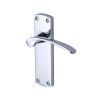 Project Hardware Door Handle Lever Latch Luca Design Polished Chrome finish