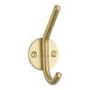 Heritage Brass Hat & Coat Hook Satin Brass Finish