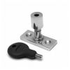 Locking Casement Stay Pin - Polished Chrome