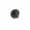 Millhouse Brass WC Turn and Release on Round Rose - Matt Black