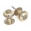 Aged Brass 50mm Prestbury Mortice/Rim Knob Set