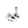 Satin Chrome Mushroom Brighton Fastener (Radiused)