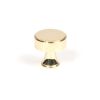 Polished Brass Scully Cabinet Knob - 25mm