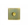 Eurolite Concealed 3mm 1 Gang Dimmer Antique Brass