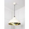 Smooth Brass Harborne Pendant in Teasel