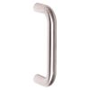 Steel Line Door Pull Handle Bolt Fix 225mm Satin Stainless Steel finish