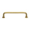 Heritage Brass Cabinet Pull Wire Design with 16mm Rose 160mm CTC Satin Brass Finish