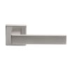 Techna Lever On Square Rose  - Satin Chrome