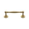 Heritage Brass Cabinet Pull Colonial Design 96mm CTC Satin Brass Finish