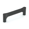 Wooden Cabinet Pull Handle Gio Design 128mm Black Ash Finish