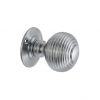 Beehive Large 60mm Mortice Door Knob Satin Chrome