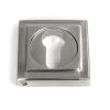 Satin Marine SS (316) Round Euro Escutcheon (Square)