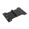 Black 4" x 4" x 6" Parliament Hinge (pair) ss