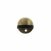 Atlantic Half-Moon Premium Floor Mounted Door Stop - Satin Brass