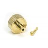 Polished Brass Judd Cabinet Knob - 32mm (No Rose)