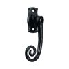 Locking Espagnolette Fastener L/H - Black Antique