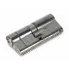 Pewter 35/35 5pin Euro Cylinder KA