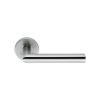 Steelworx Swl Treviri Lever On Rose - Satin Stainless Steel